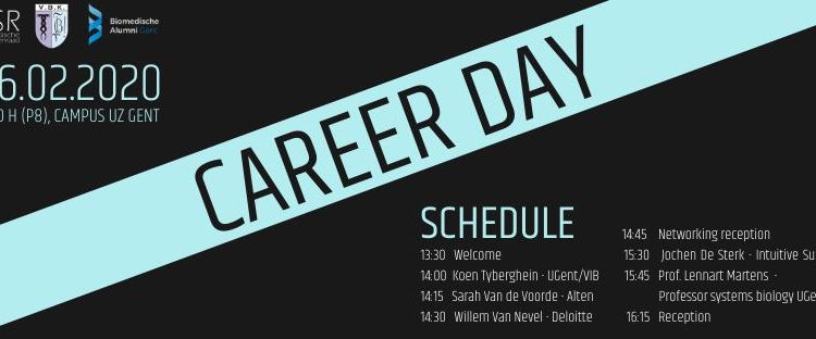 Career Day Biomedische Wetenschappen 2020 Career Day Biomedische Wetenschappen 2020